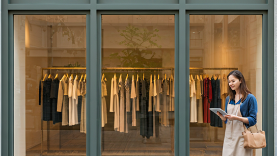 Modern high tech dashboard UI visualization